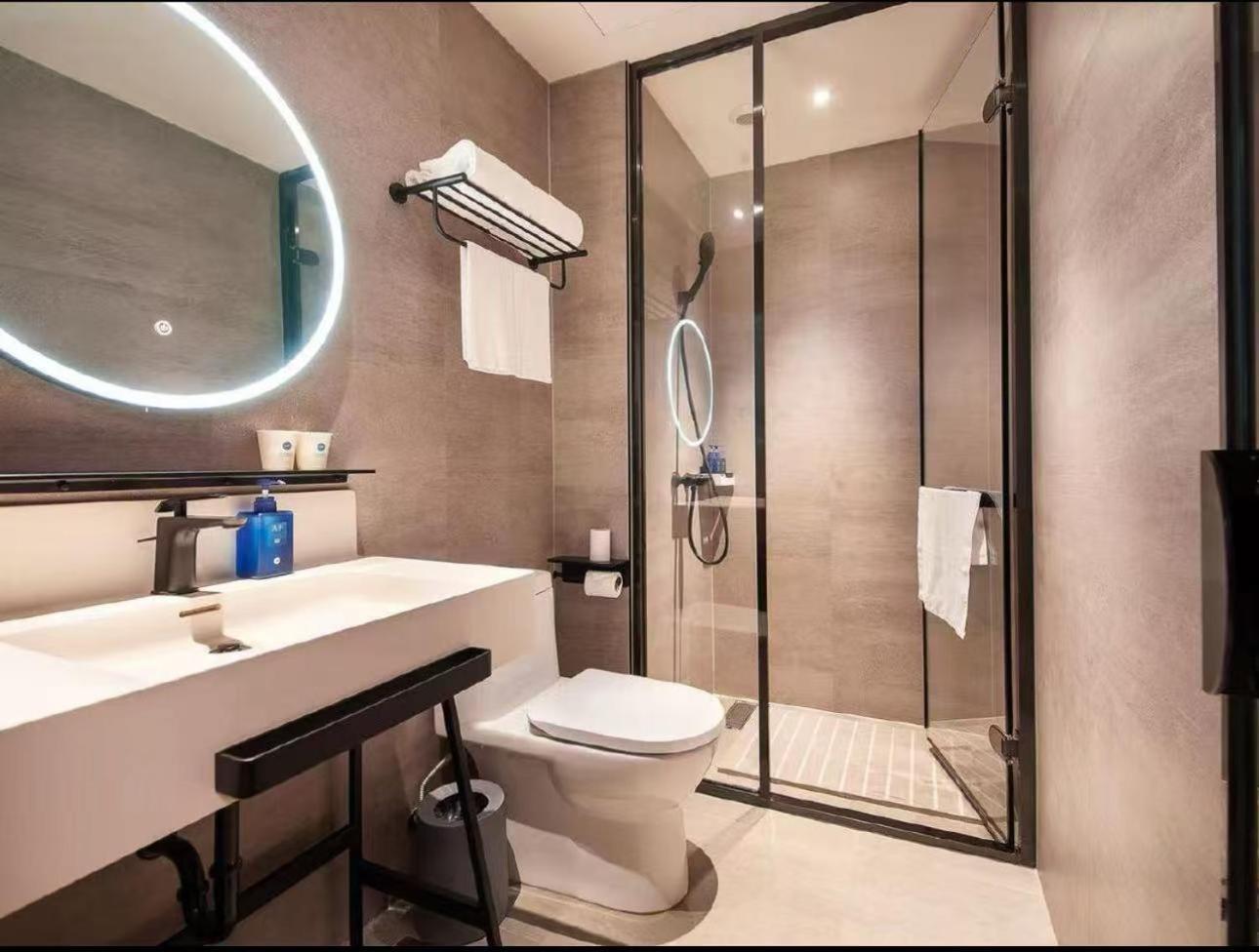 Hanting Hotel Shanghai Babaiban Pudian Road Subway Station Exteriör bild